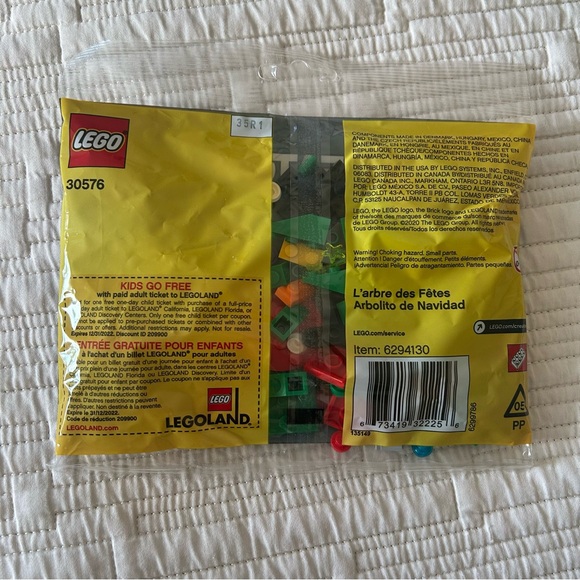 LEGO Creator Holiday Tree Polybag (30576) New Sealed Set 70 PCS - Picture 2 of 2